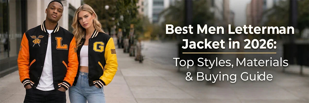 Best Men Letterman Jacket in 2026: Top Styles, Materials & Buying Guide
