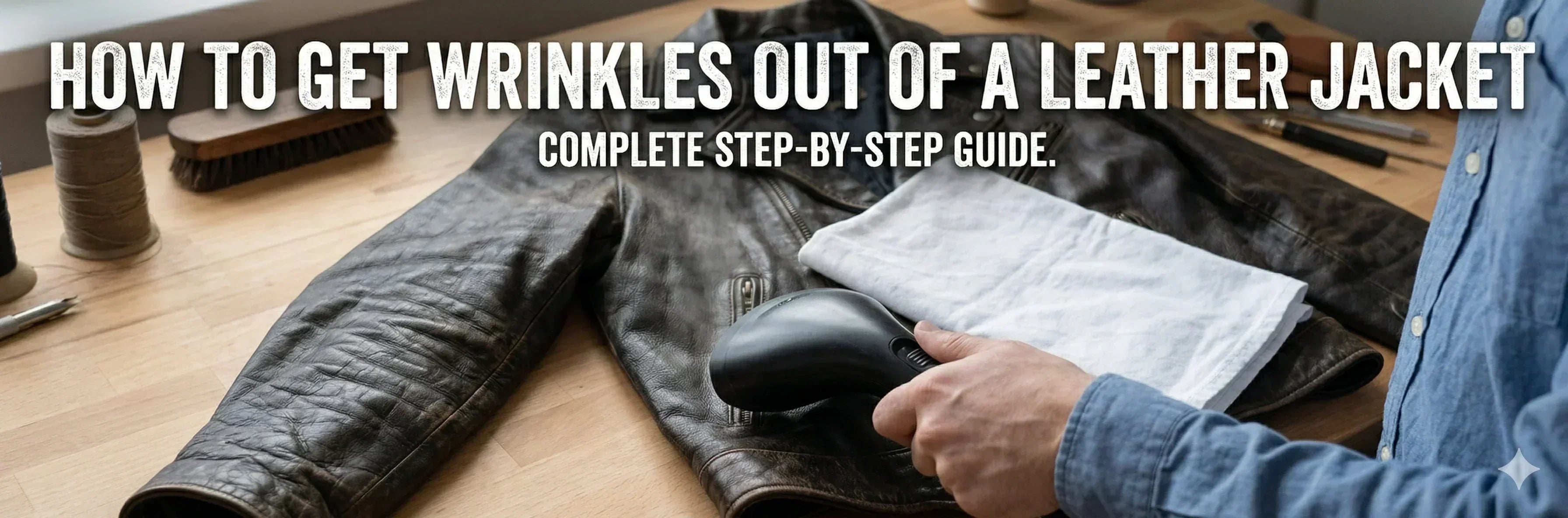How to Get Wrinkles Out of a Leather Jacket (Complete Guide)