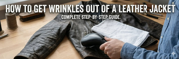 How to Get Wrinkles Out of a Leather Jacket (Complete Guide)