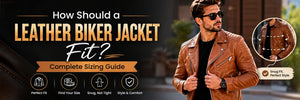 How Should a Leather Biker Jacket Fit? Complete Sizing Guide