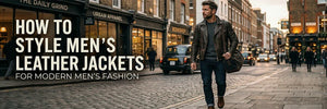 How to Style Men's Leather Jackets for Modern Men's Fashion