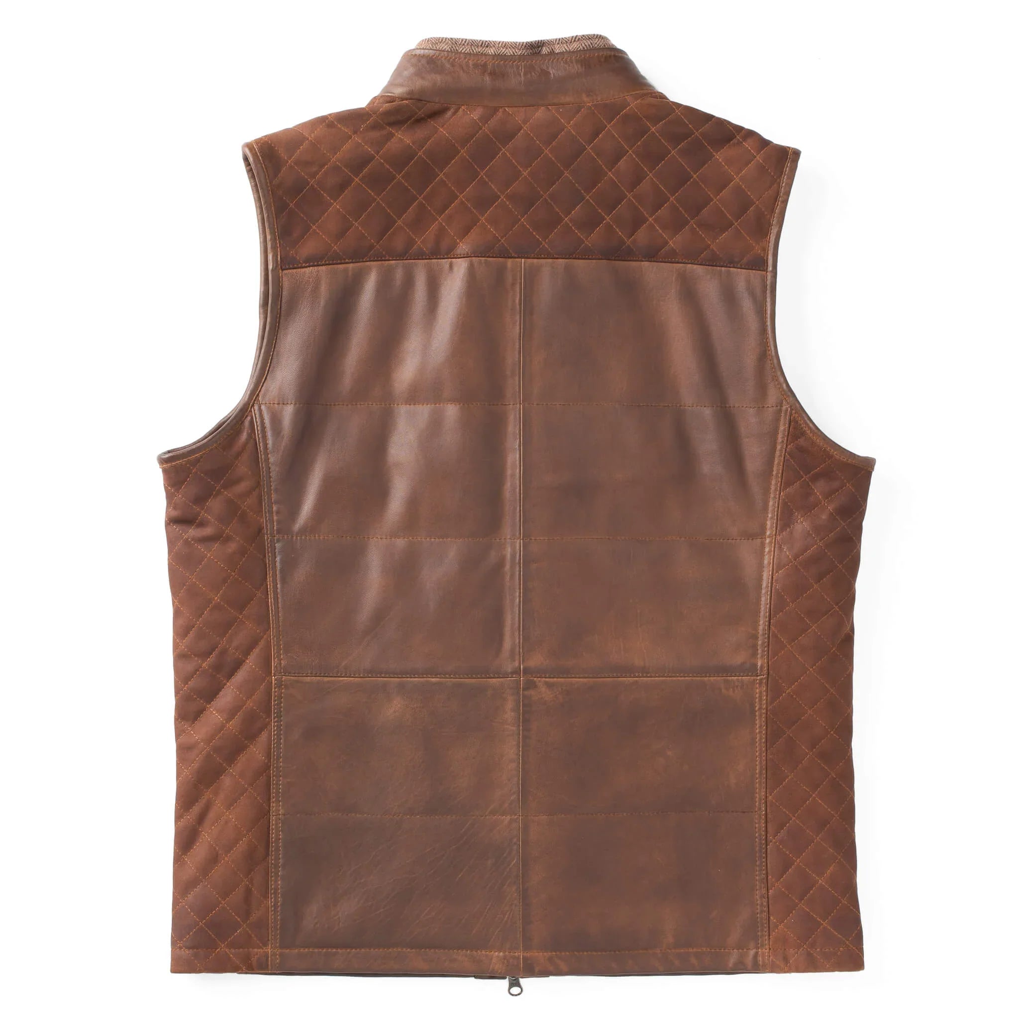 Mens Madison Cave Creek Leather Vest
