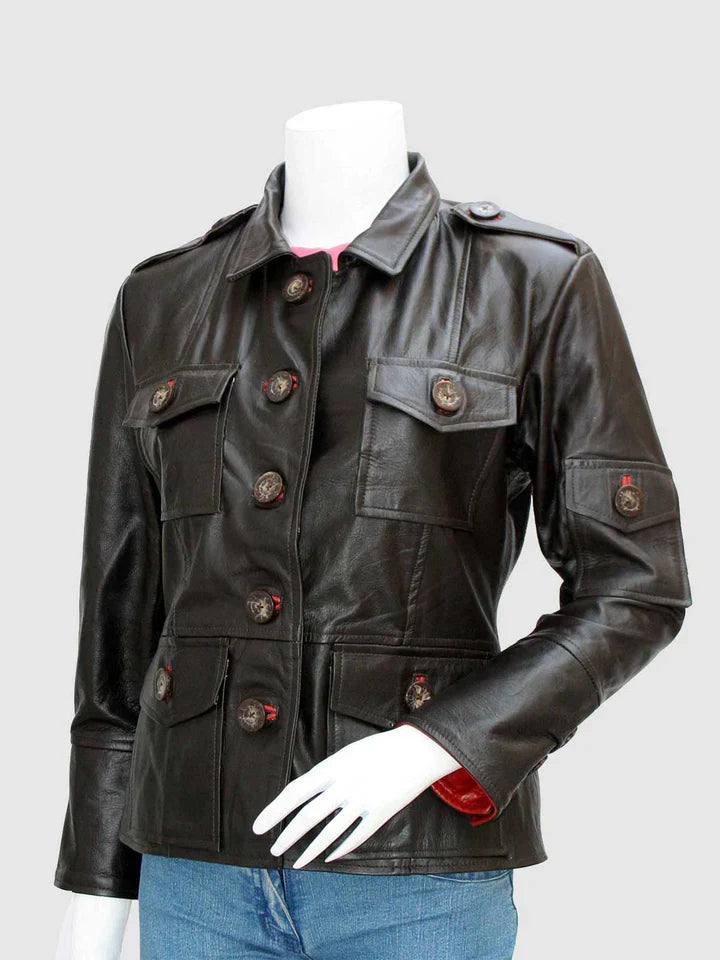 Dark Brown Leather Jacket