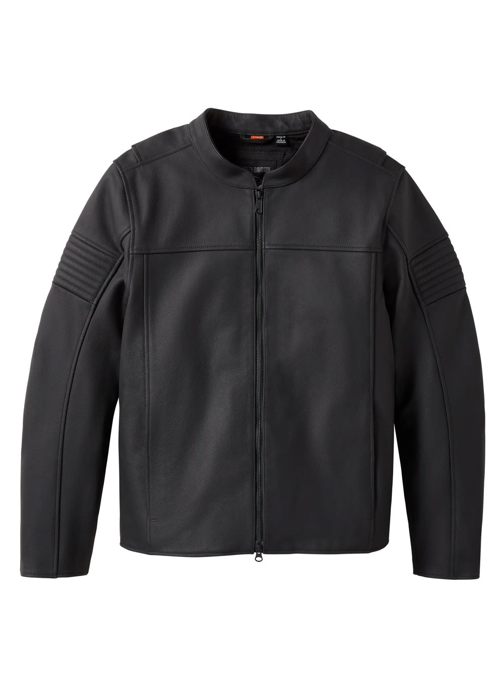 Leather Riding Jacket black