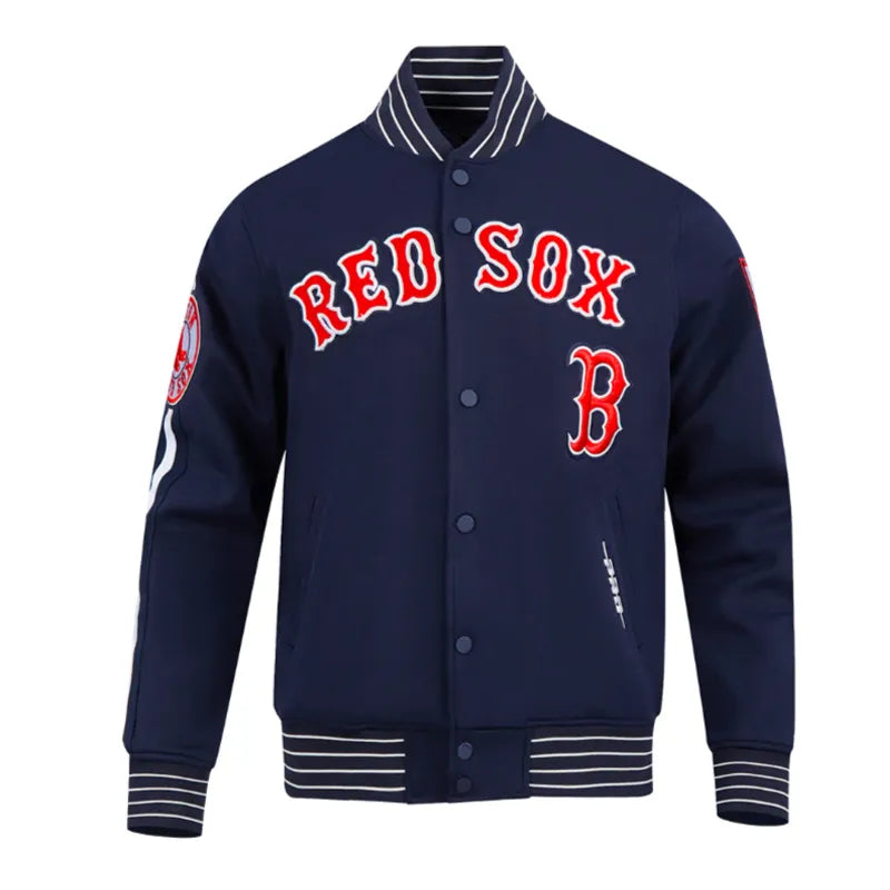 Boston Red Sox Current Logo Game Day Navy Jacket