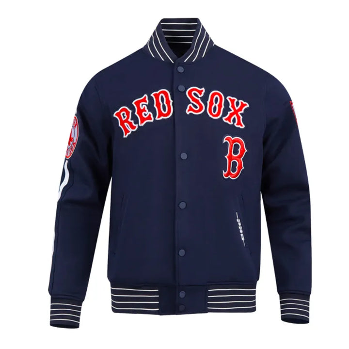 Boston Red Sox Current Logo Game Day Navy Jacket