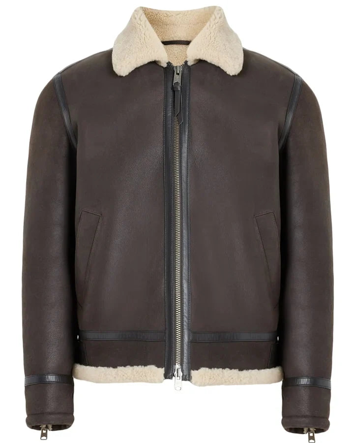 Wilson Shearling Aviator Sheepskin Jacket