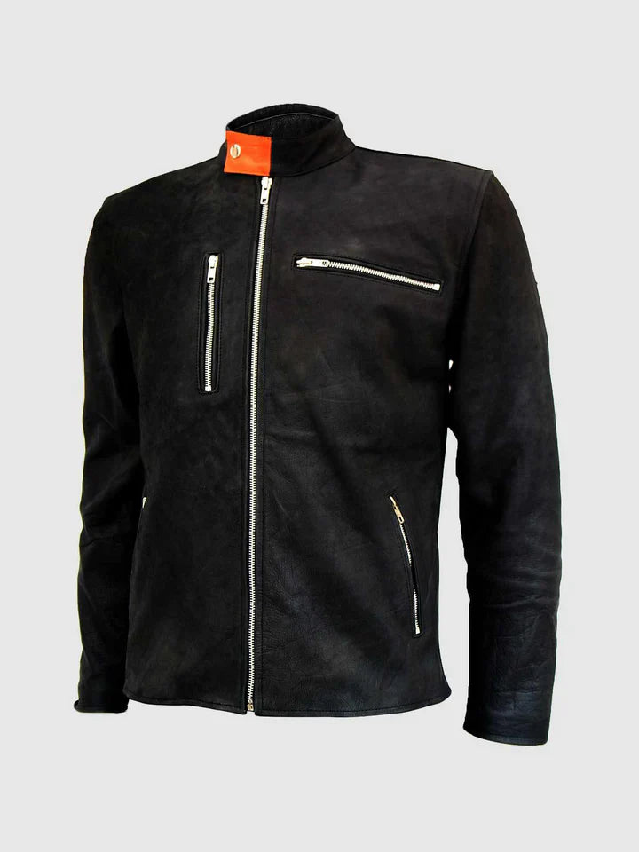 Vintage Nubuck Leather Jacket