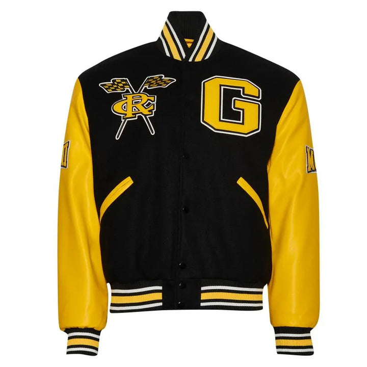 Grambling State University Black and Gold Varsity Jacket