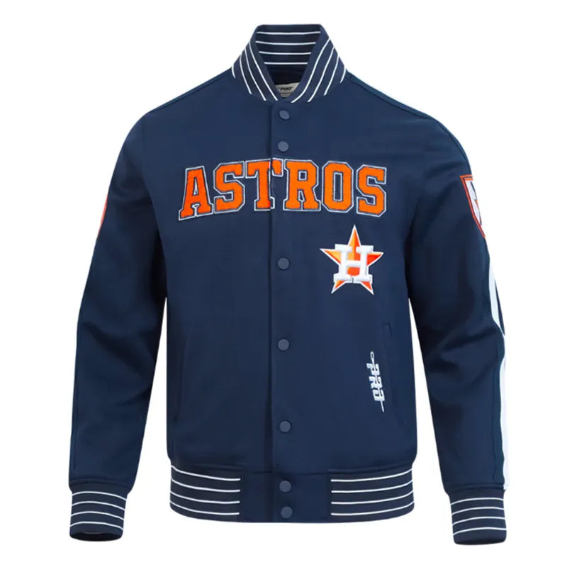Houston Astros Current Logo Game Day Navy Jacket