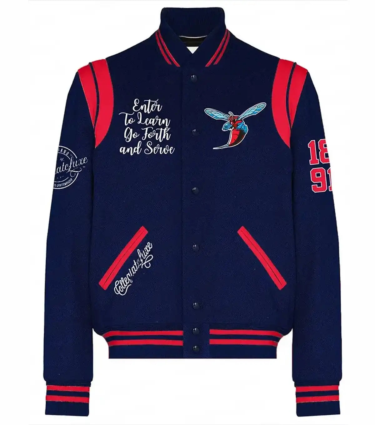 Delaware State University Wool Varsity Jacket