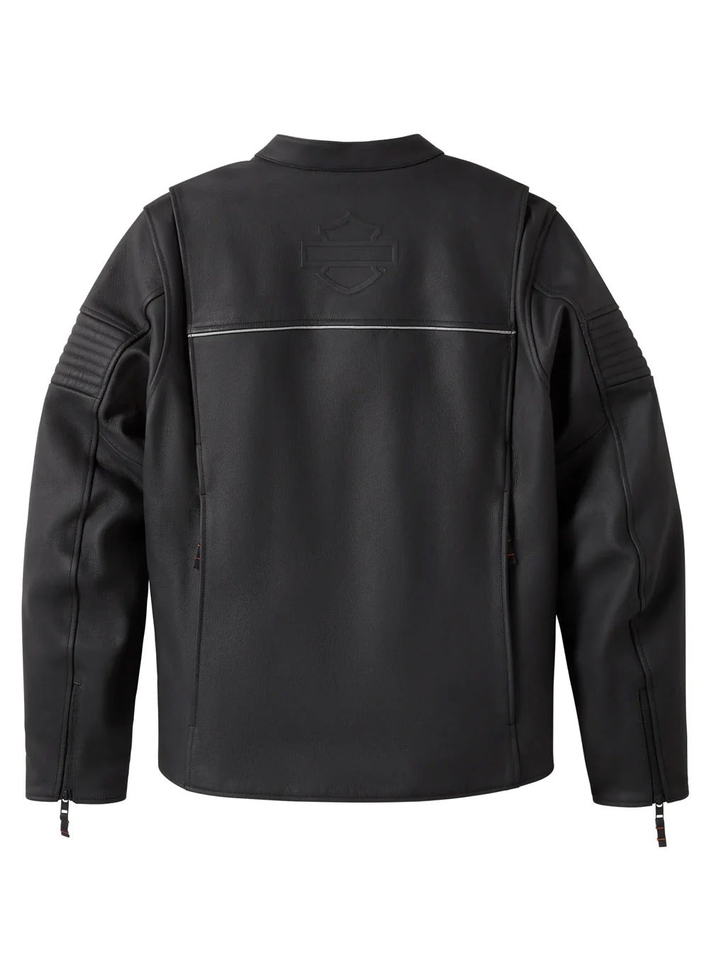 Leather Riding Jacket black