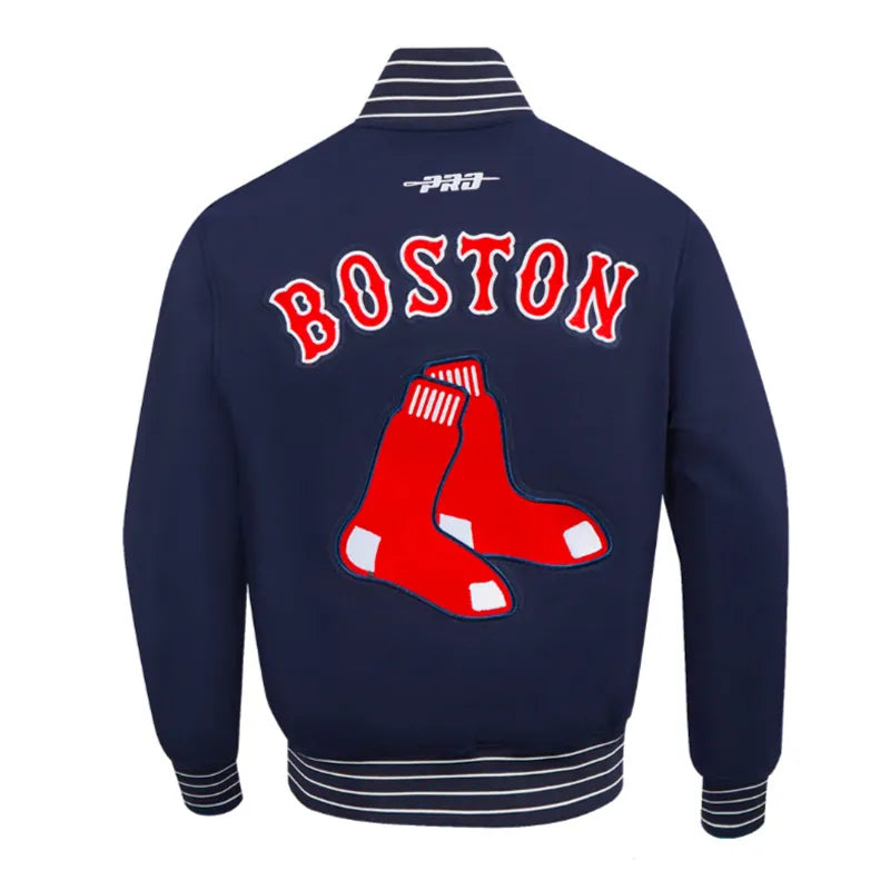 Boston Red Sox Current Logo Game Day Navy Jacket