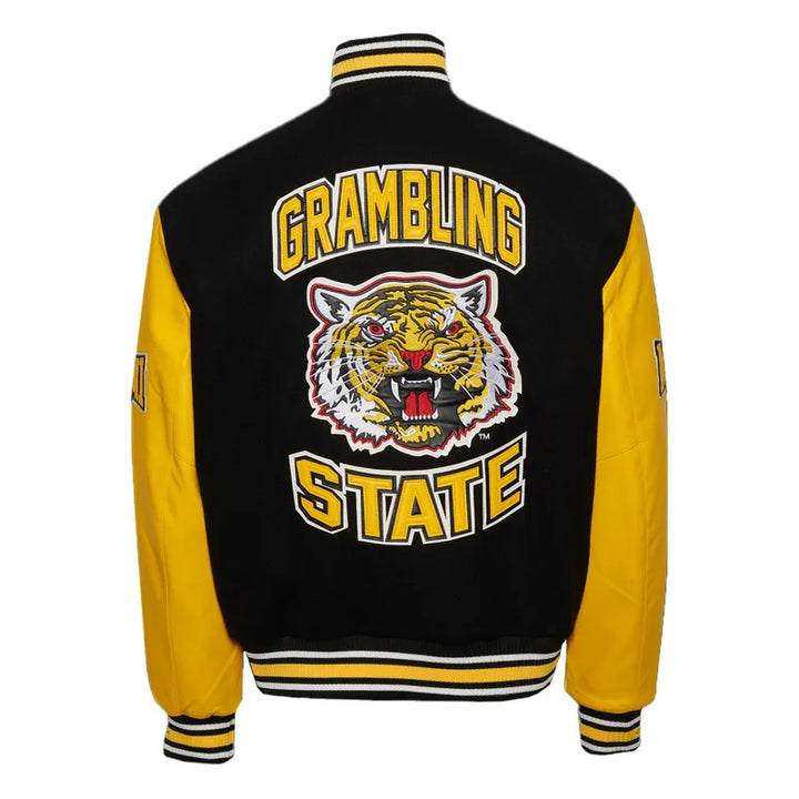 Grambling State University Black and Gold Varsity Jacket