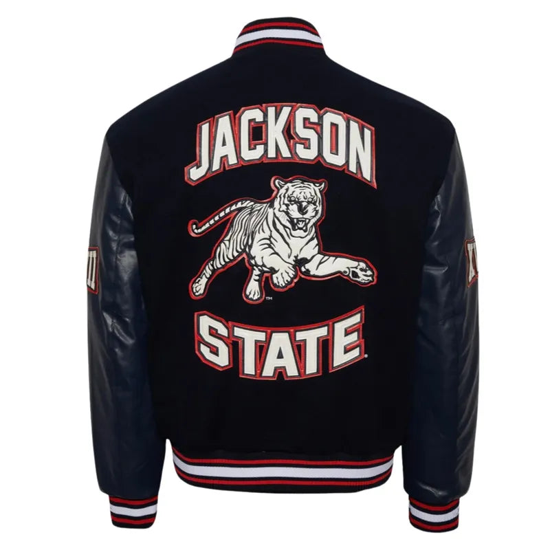 Jackson State University Navy Varsity Jacket