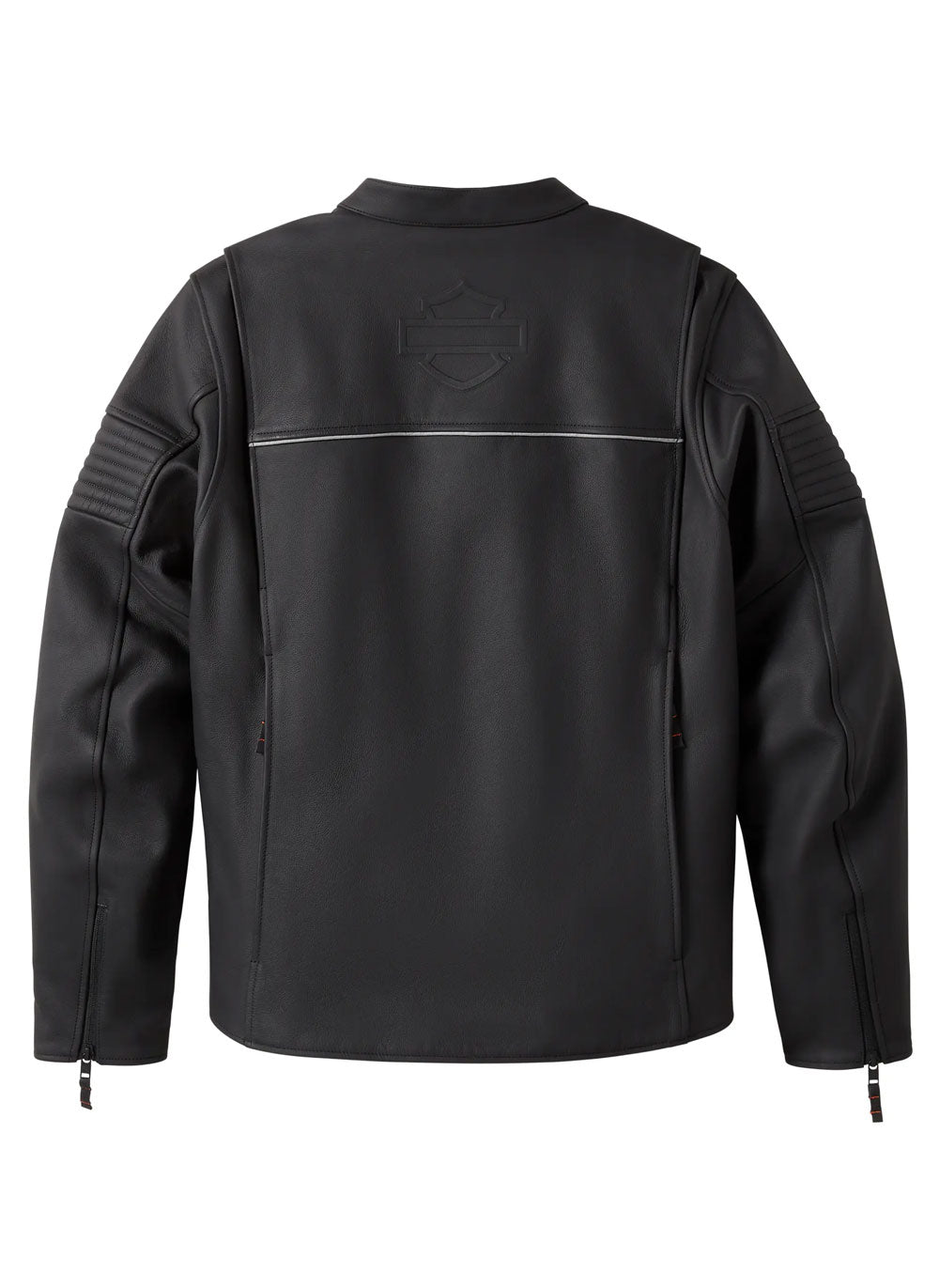 Leather Riding Jacket black