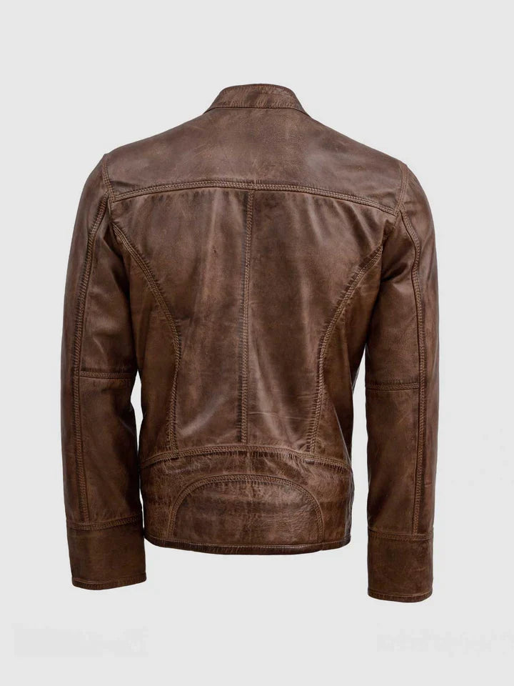 Waxed Vintage Brown Jacket