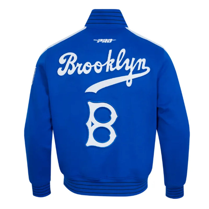 Brooklyn Dodgers Logo Game Day Royal Jacket