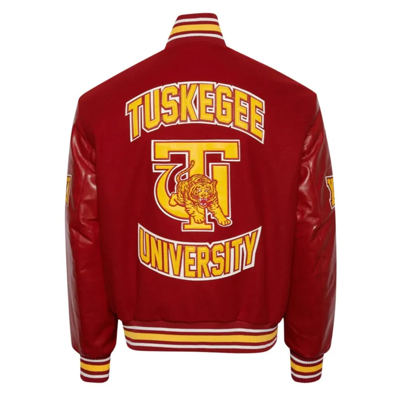 Tuskegee University Red Varsity Jacket