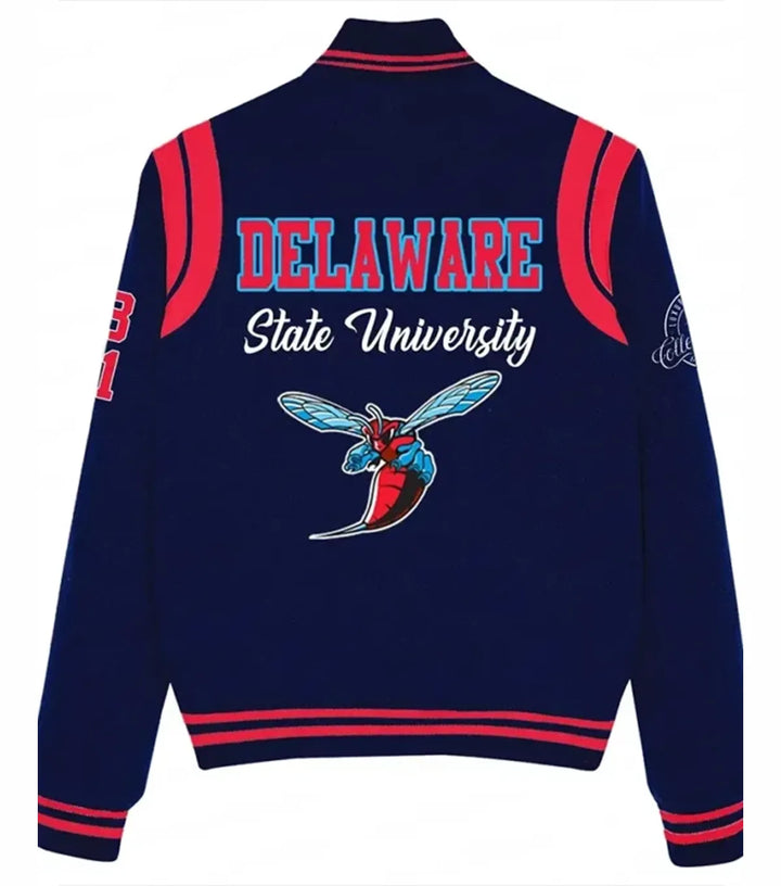 Delaware State University Wool Varsity Jacket