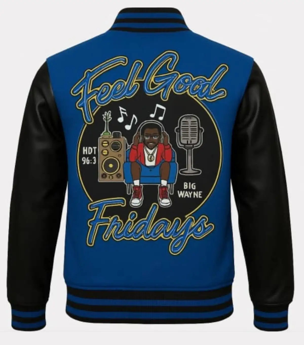 Big Wayne Grillz Gold Fronts varsity Jacket