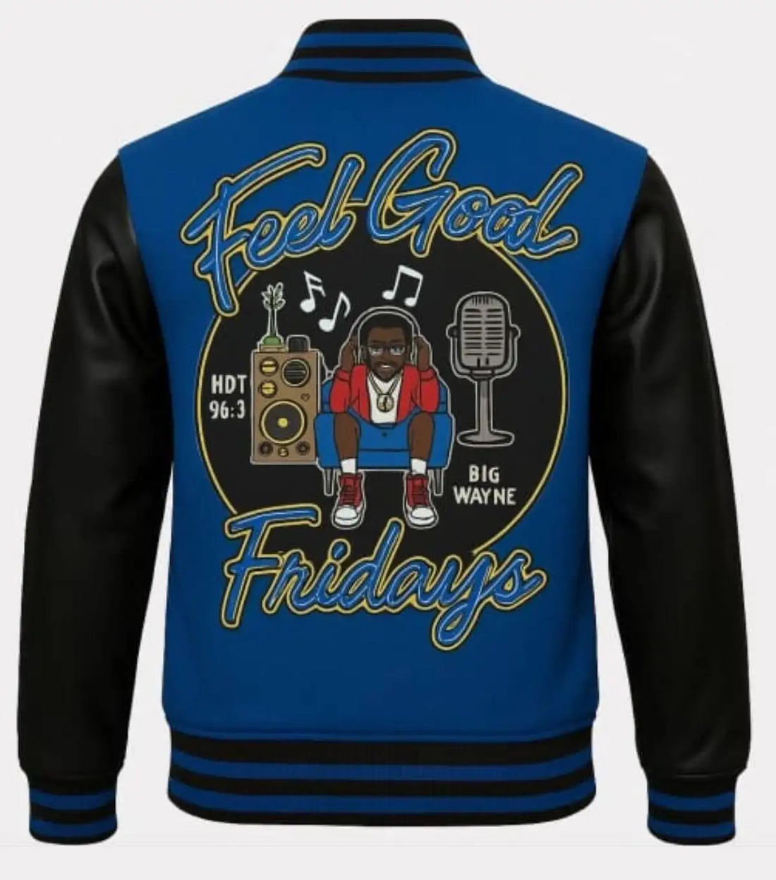Big Wayne Grillz Gold Fronts varsity Jacket