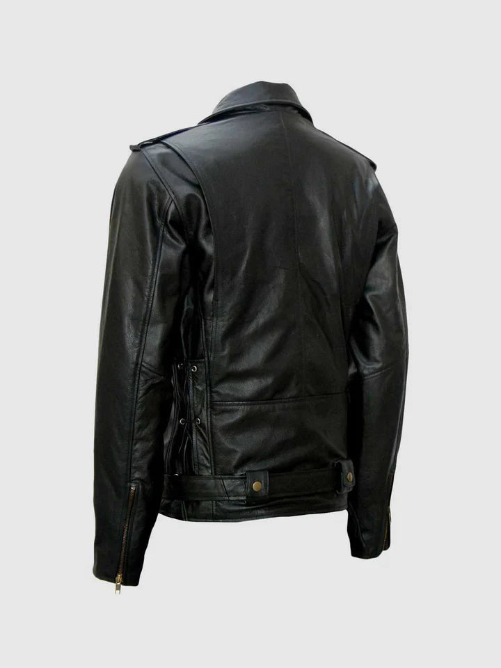 Classic Leather Black Jacket