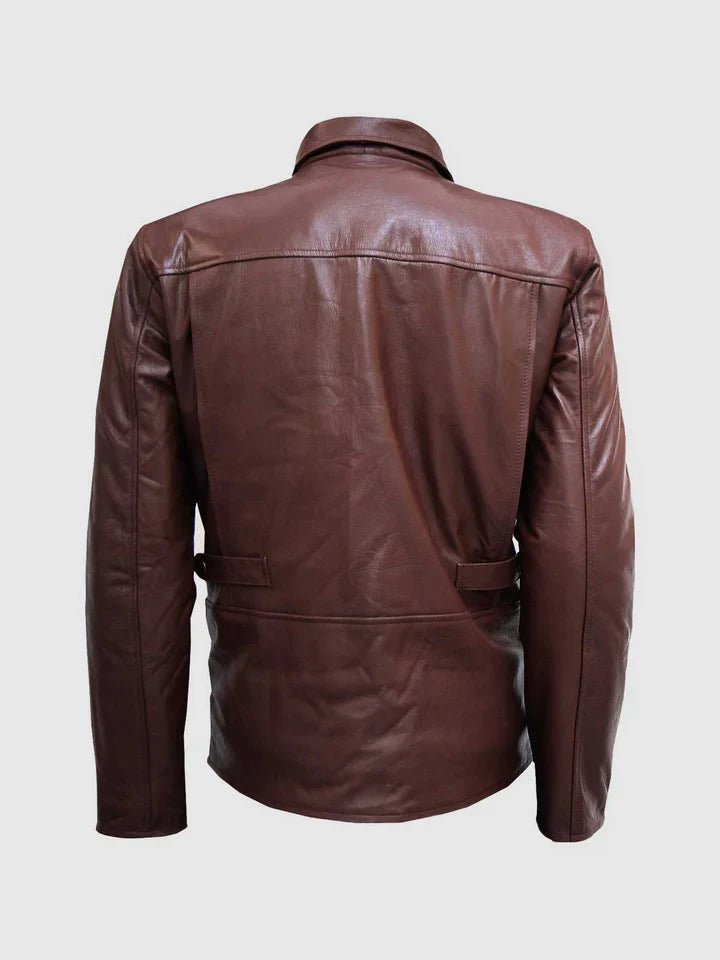Brown Motorcycle Jacket