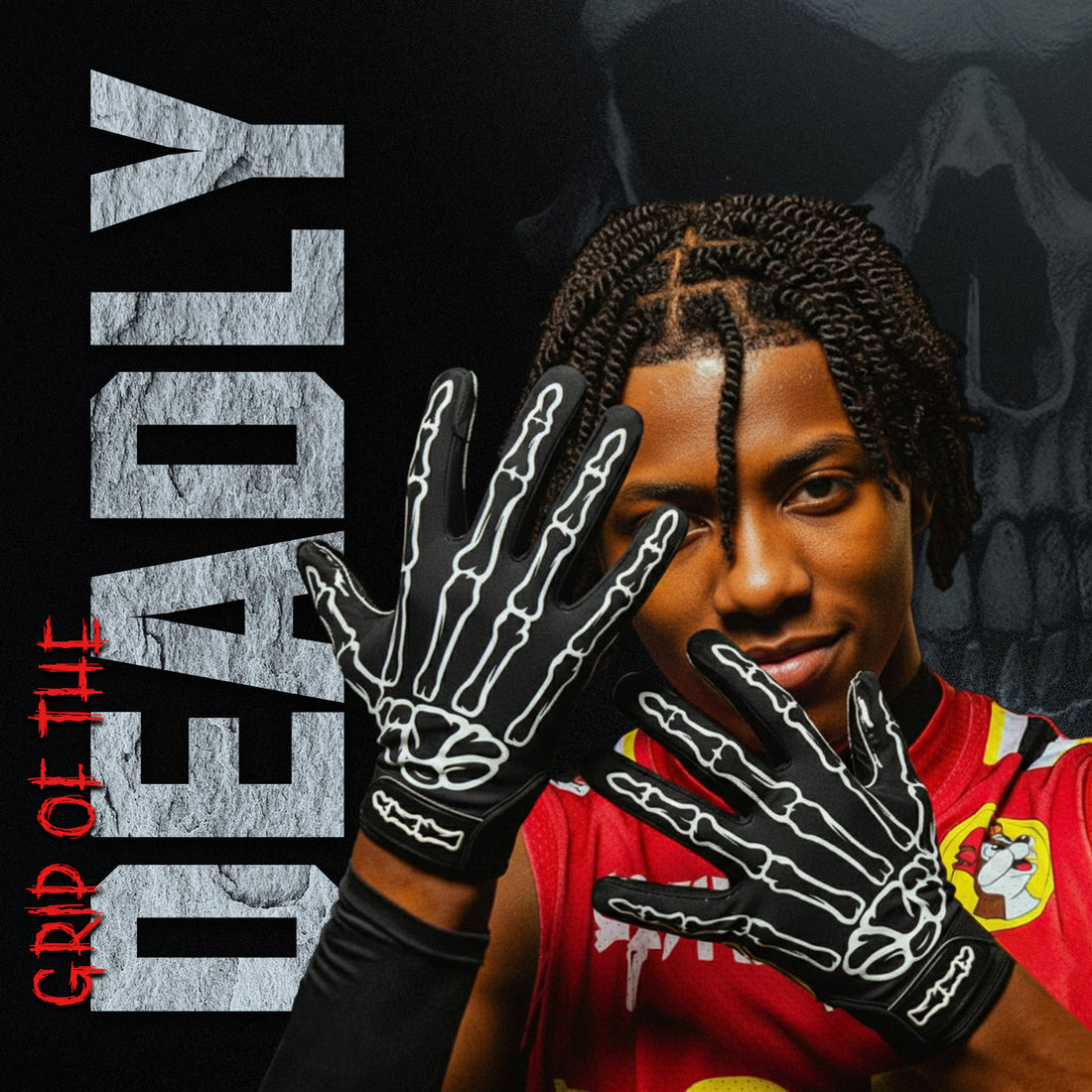 Football Gloves – Super Sticky Receiver Gloves Tacky Grip & Performance for Games & Training – Adult & Youth Sizes