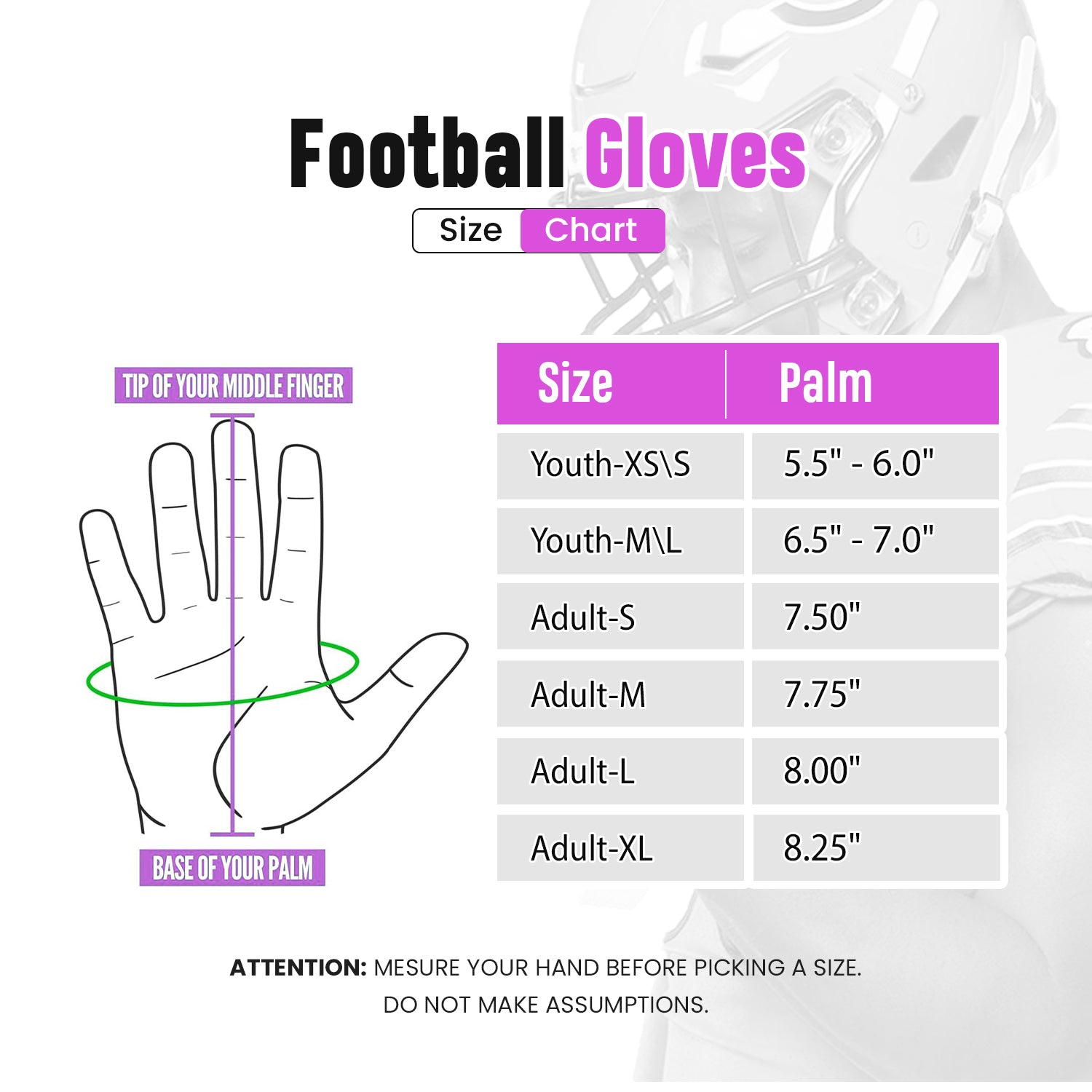 Xezrox Wear Football Gloves – Youth & Adults Kids Sizes