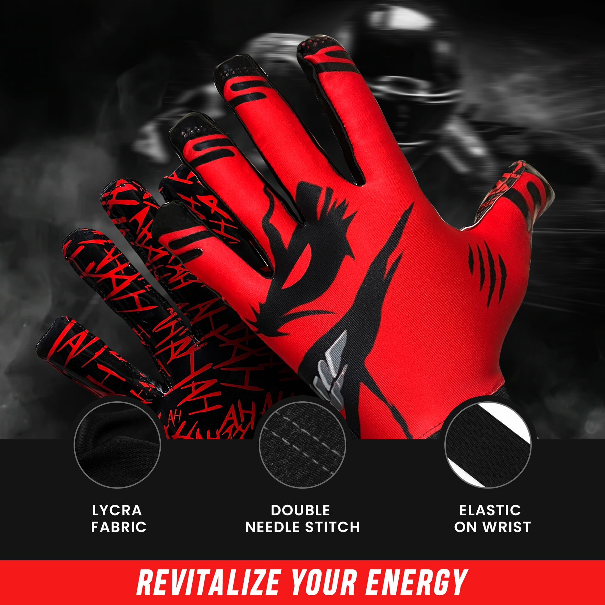 Xezrox Wear Football Gloves – Youth & Adults Kids Sizes