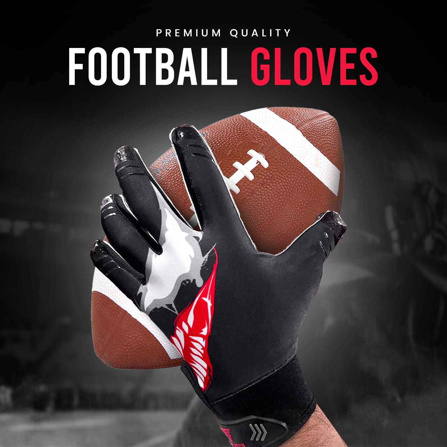 Xezrox Wear Football Gloves – Youth & Adults Kids Sizes