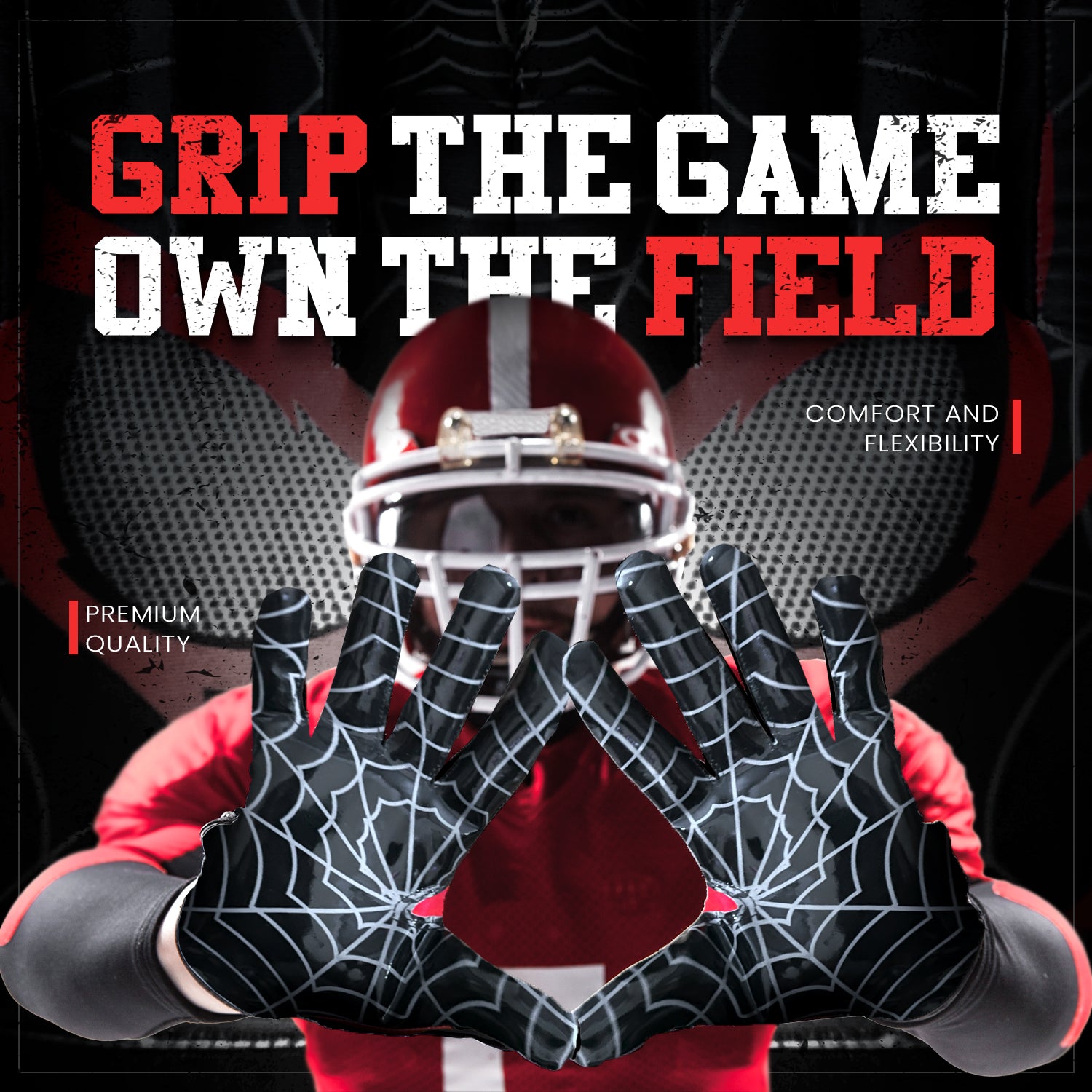 Xezrox Wear Football Gloves – Youth & Adults Kids Sizes