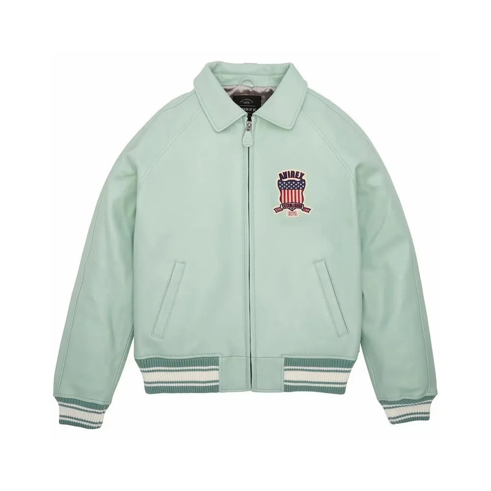 Men's Archer Bomber Leather Jacket