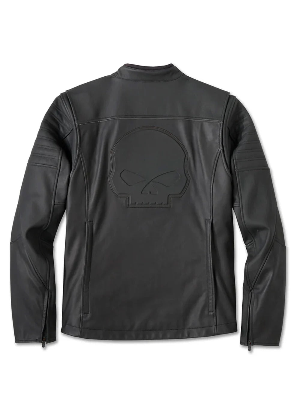 Leather Riding Jacket black