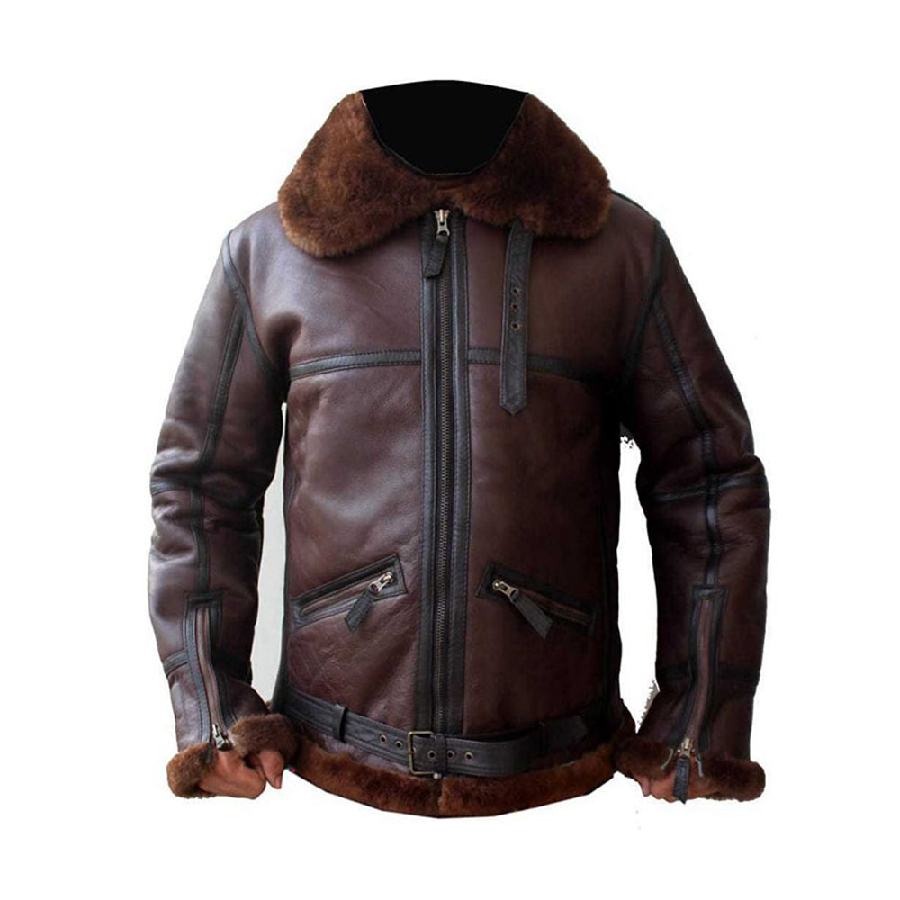 Men’s Coffman Shearling Leather Jacket