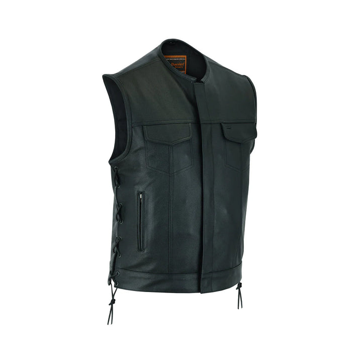 Men's Motorcycle Leather Vest