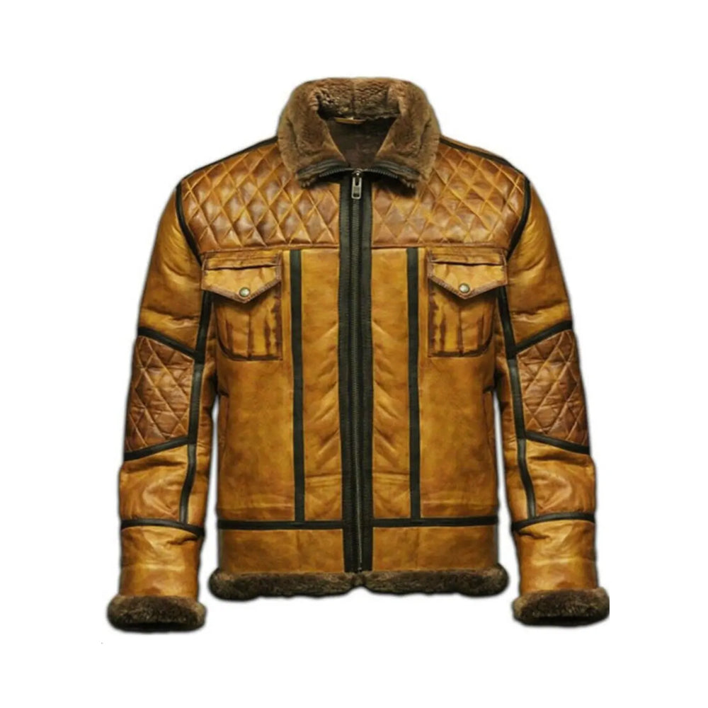 RAF B10 Aviator Leather Jacket