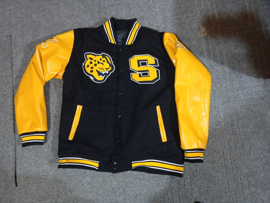 Southern University Black and Gold Varsity Jacket