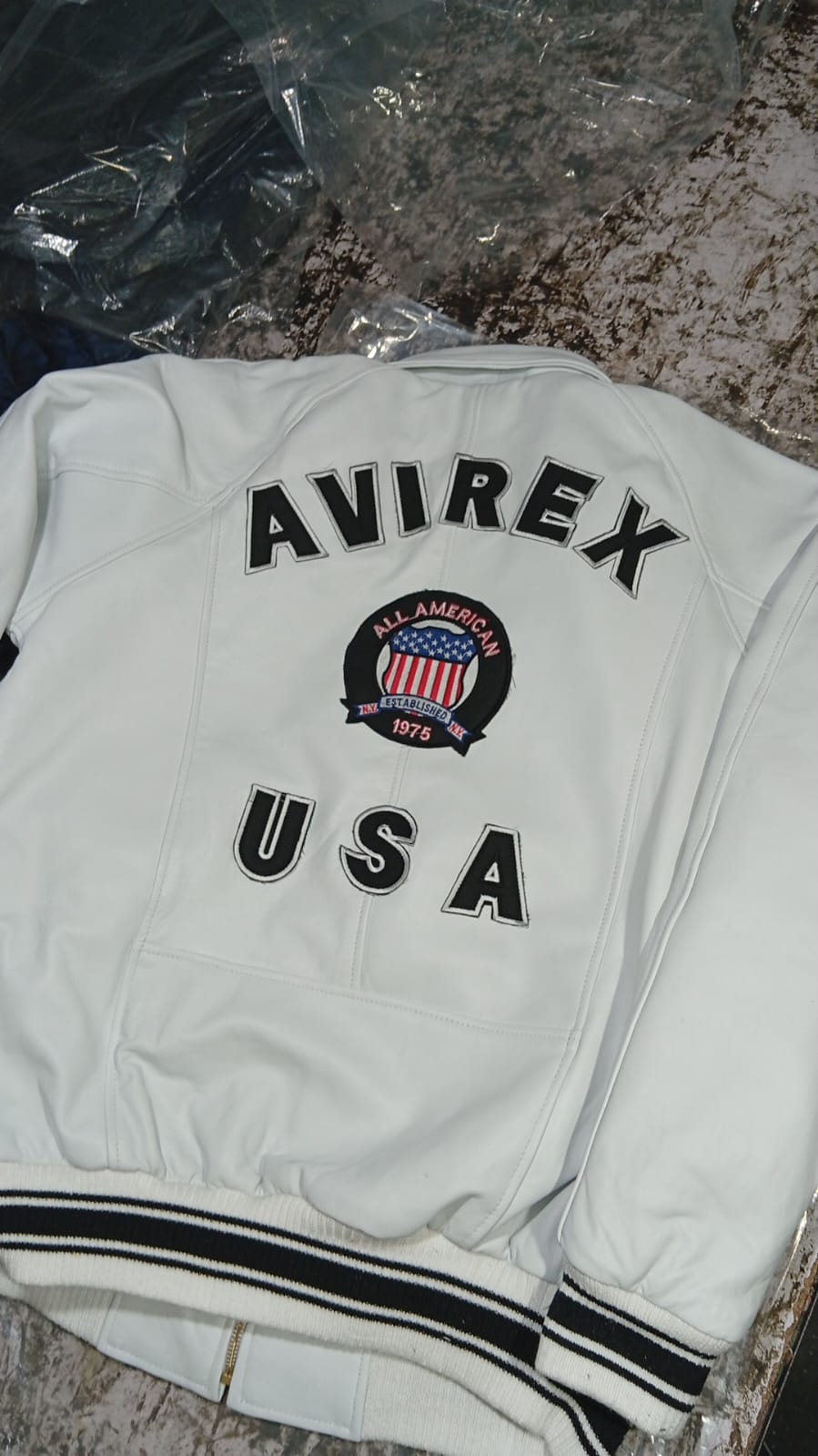 MENS WHITE ICON JACKET