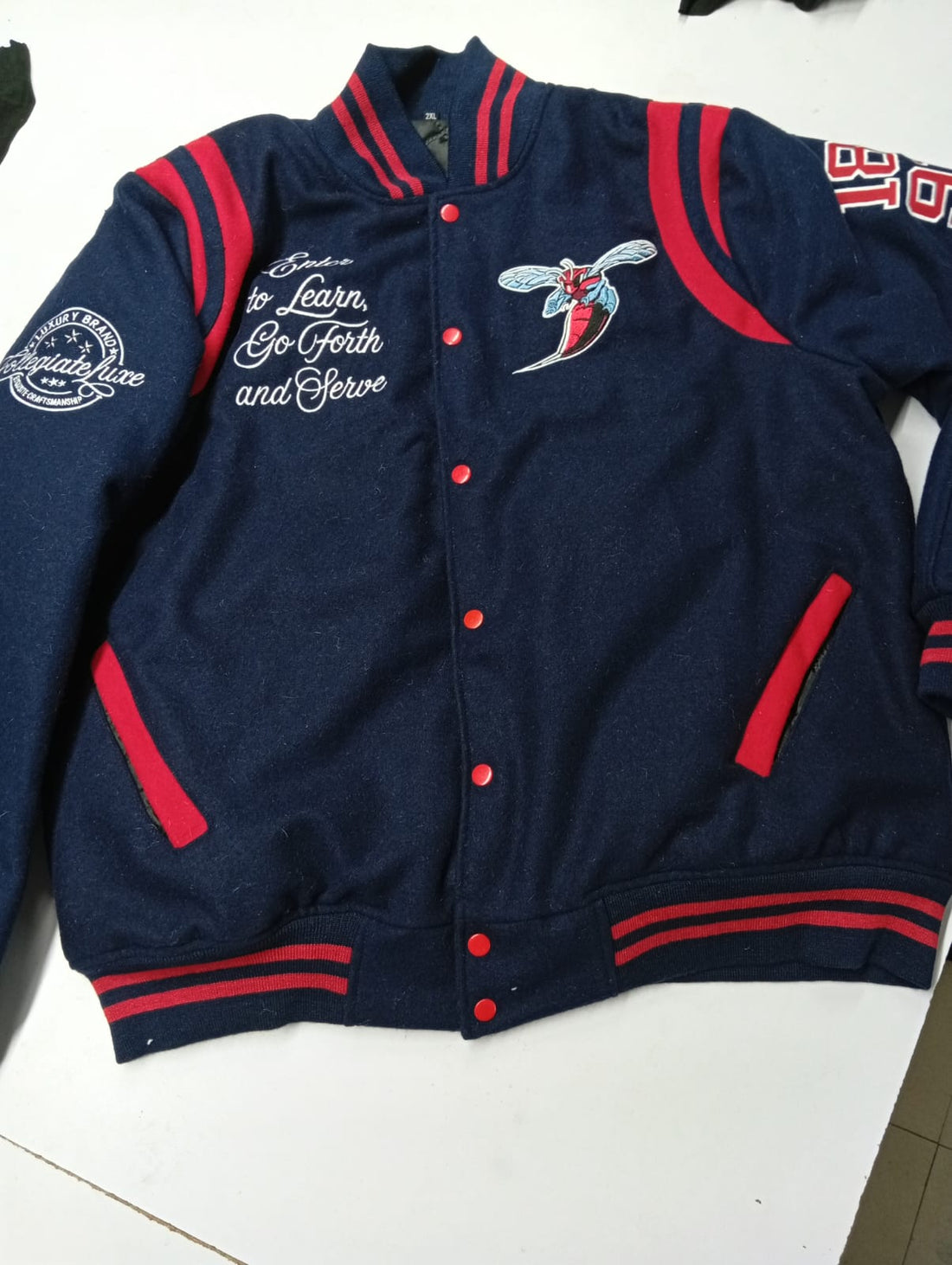 Delaware State University Wool Varsity Jacket