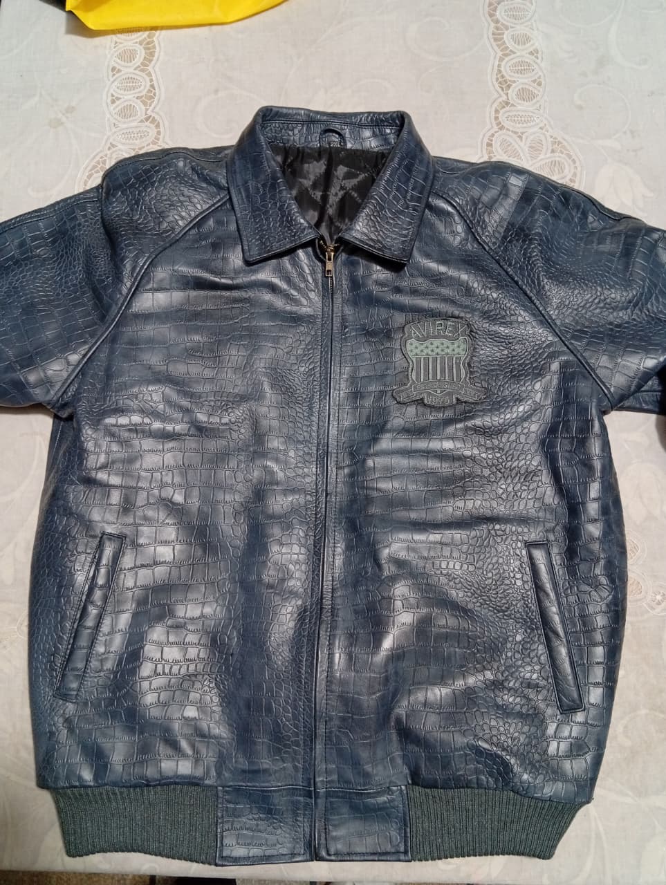 LIMITED EDITION DISTRESSED CROC ICON JACKET
