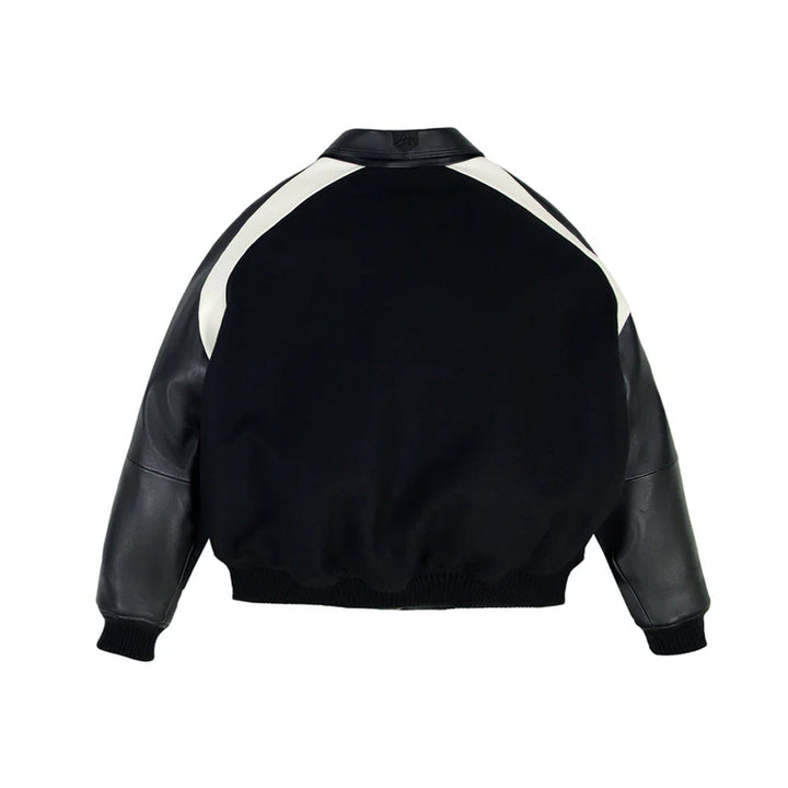 MENS LEATHER BLACK JACKET