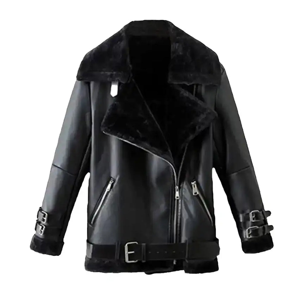 Rivera Shearling Sheepskin Leather Jacket