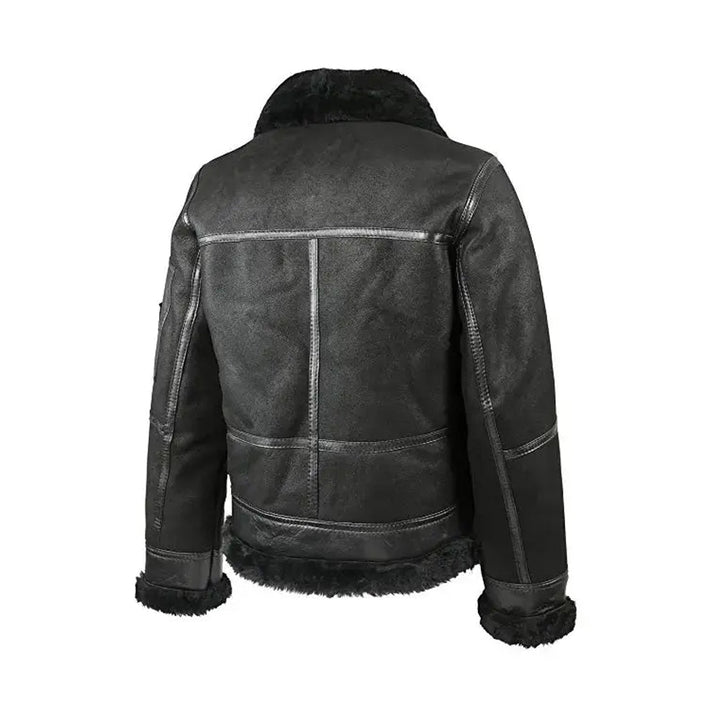 Mens Aviator B16 Sheepskin Shearling Jacket
