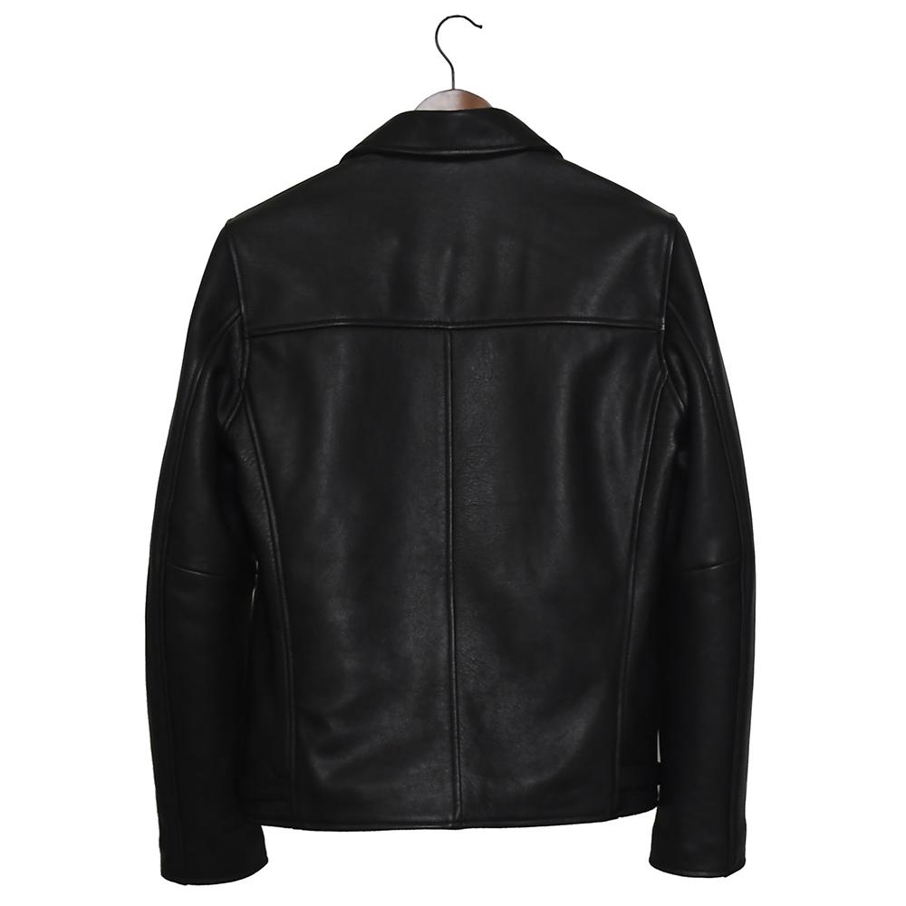Premium Stylish Biker Black Fashion Leather Jacket for Men - Genuine Slim Fit