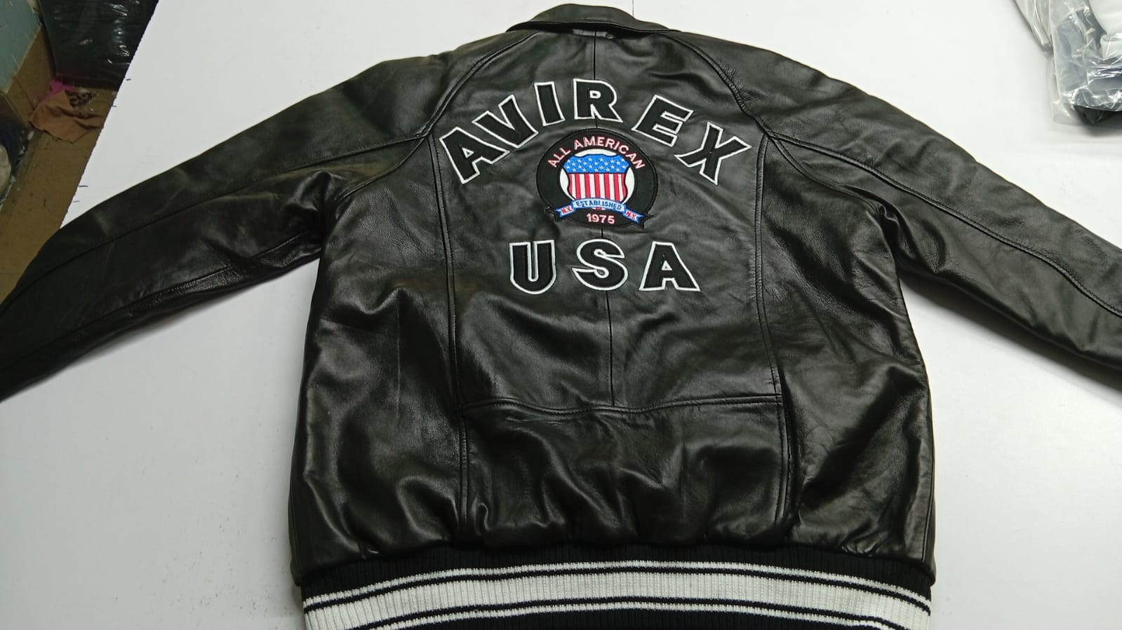 MENS BLACK LEATHER ICON JACKET