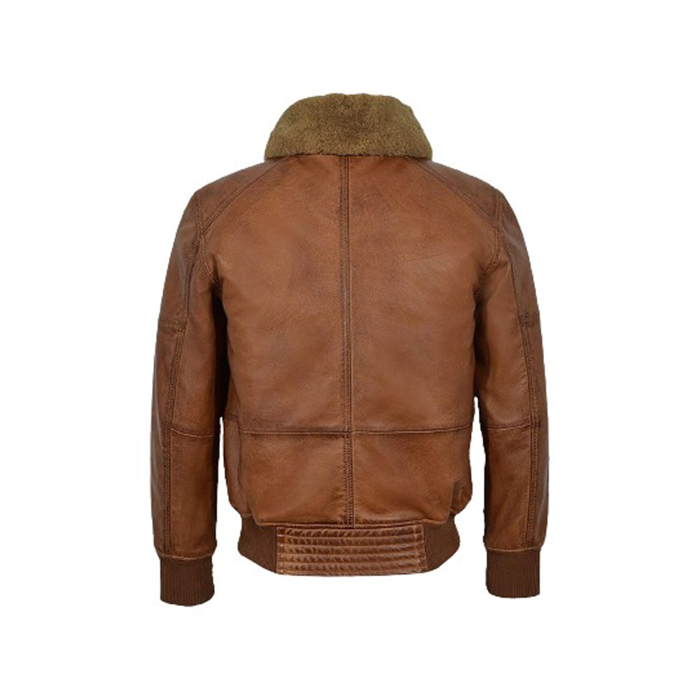 Men’s AIR Force Aviator Brown Bomber Jacket