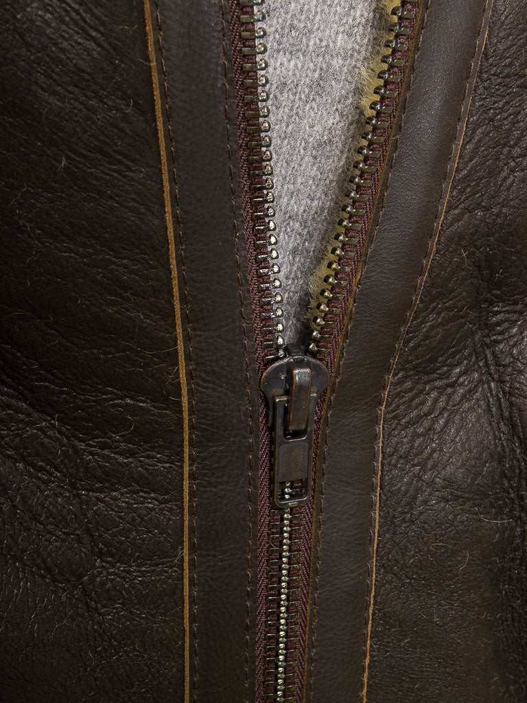 Premium Men Classic Fashion Leather Jacket with Fur Collar