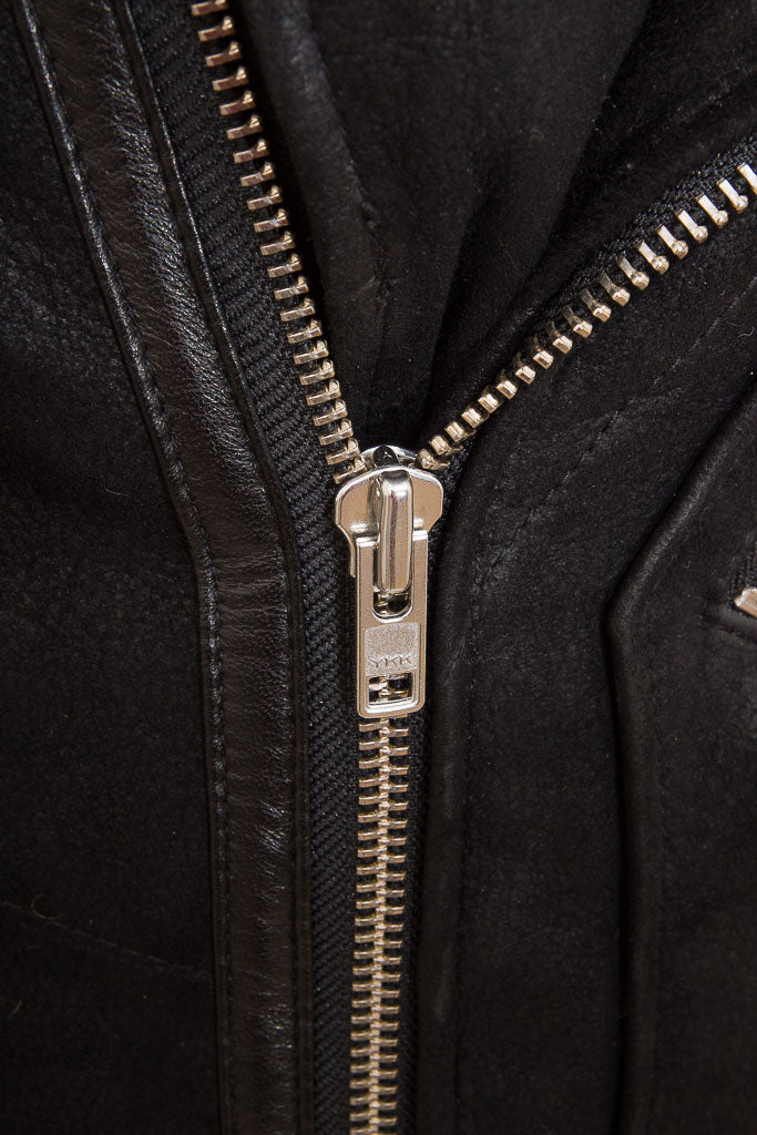 Premium Men Classic Fashion Leather Jacket with Fur Collar